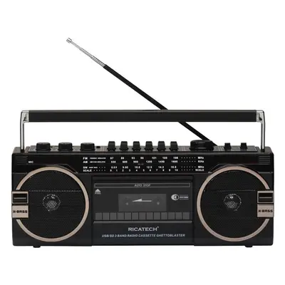 Ricatech PR1980 Ghettoblaster Retro rádio