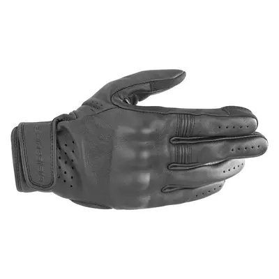 Alpinestars Dyno Leather Gloves Black/Black Rukavice