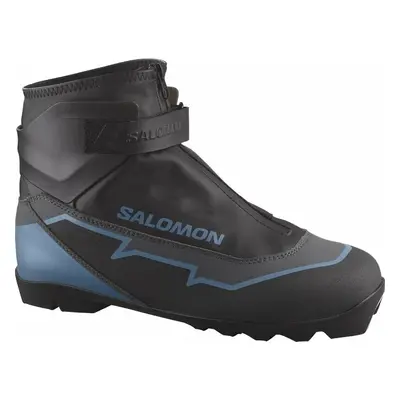 Salomon Escape Plus Black/Castlerock/Blue Ashes 8,5 Běžecké lyžařské boty