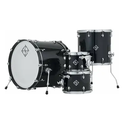 Dixon PODCSTM422-01-PB Cornerstone Maple Shellset Piano Black Gloss Akustická bicí sada