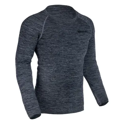 Oxford Advanced Base Layer MS Top Charcoal Marl Funkční prádlo na motorku