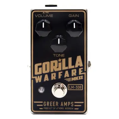 Greer Amps Gorilla Warfare MKII LM-308 Kytarový efekt