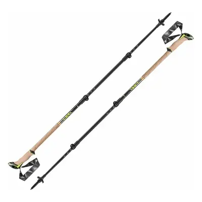 Leki Sherpa Dark Anthracite/Copper/Neon Yellow - cm Turistické hole