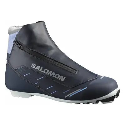 Salomon RC8 Vitane Prolink W Ebony/Kentucky Blue Běžecké lyžařské boty