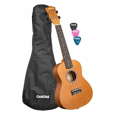 Cascha CUC100 Linden Brown Koncertní ukulele