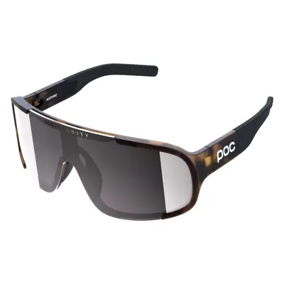 POC Aspire Tortoise Brown/Clarity Road Sunny Silver Cyklistické brýle