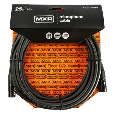 Dunlop MXR DCM25 7,6 m Mikrofonní kabel