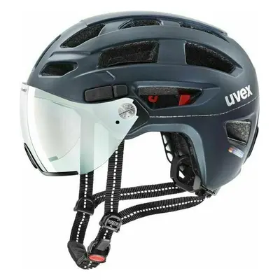 UVEX Finale Visor Vario Deep Space Mat Cyklistická helma