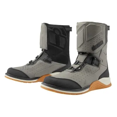 ICON - Motorcycle Gear Alcan WP CE Boots Grey Boty