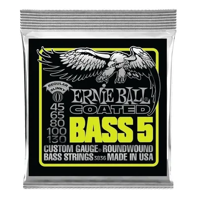 Ernie Ball Coated Struny pro 5-strunnou baskytaru