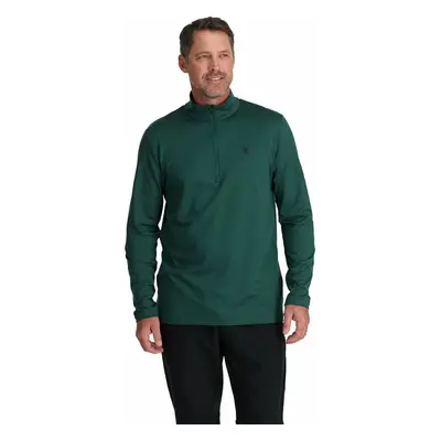 Spyder Mens Prospect 1/2 Zip Cyprus Green Svetr