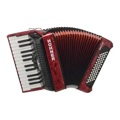 Hohner Bravo II Klávesový akordeon Red