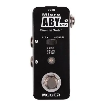 MOOER Micro ABY MKII Nožní přepínač