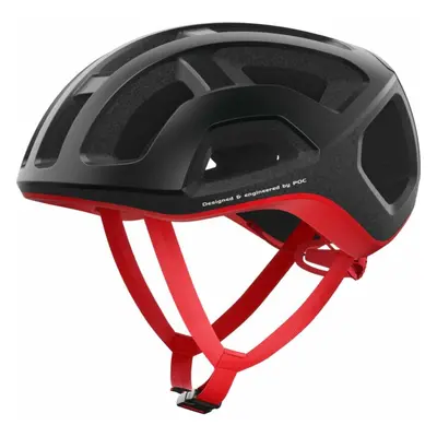 POC Ventral Lite Uranium Black/Prismane Red Matt Cyklistická helma