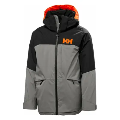 Helly Hansen Juniors Summit Ski Jacket Concrete Lyžařská bunda