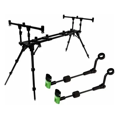 ZFISH Rod Pod Construct Rods + 2x Indicator ZFX Mini Stojan na pruty