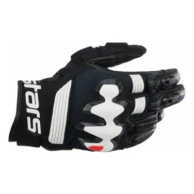 Alpinestars Halo Leather Gloves Black/White Rukavice