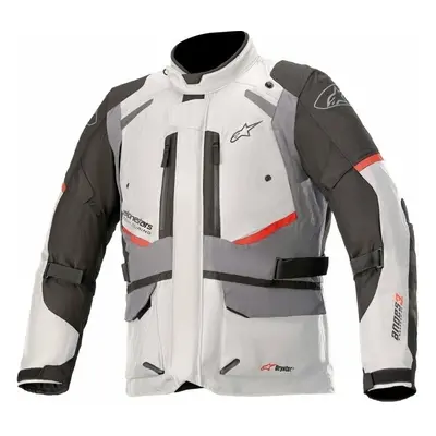 Alpinestars Andes V3 Drystar Jacket Ice Gray/Dark Gray Textilní bunda