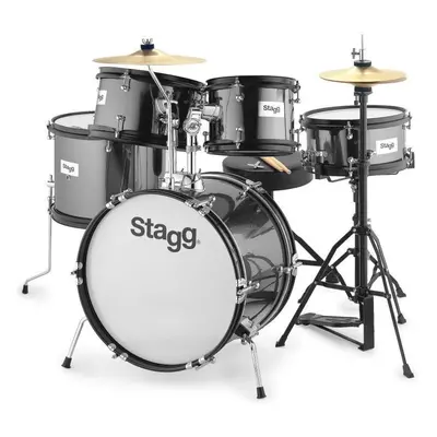 Stagg Tim Jr 5/16B Black Dětská bicí souprava