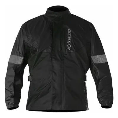 Alpinestars Hurricane Rain Jacket Black Moto bunda do deště