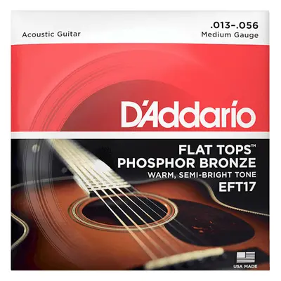 D'Addario EFT17 Struny pro akustickou kytaru