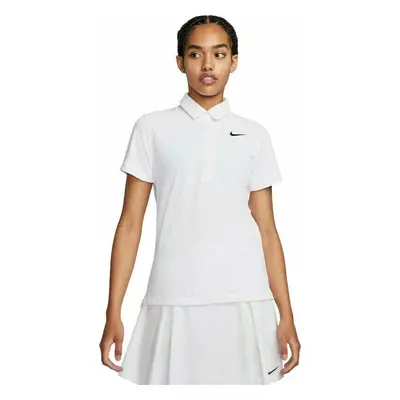 Nike Dri-Fit ADV Tour Womens White/Black Polo košile