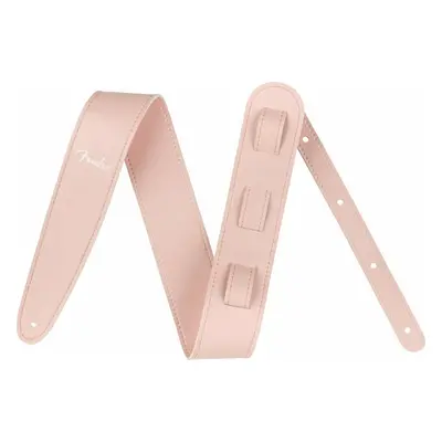 Fender Vegan Leather Strap 2.5'' Kytarový pás Shell Pink