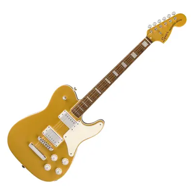 Fender Squier Paranormal Troublemaker Telecaster Deluxe LRL Aztec Gold Elektrická kytara