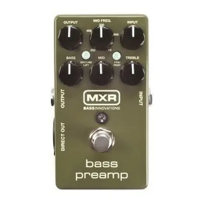 Dunlop MXR M81 Bass Preamp Baskytarový efekt