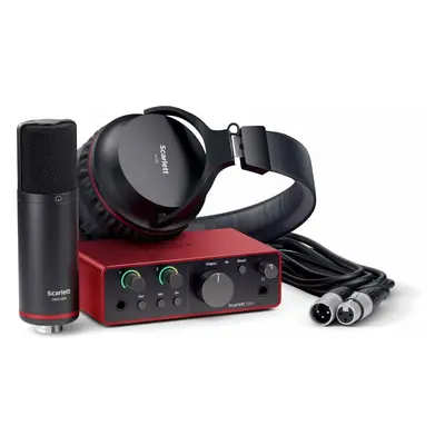 Focusrite Scarlett Solo Studio 4th Gen USB zvuková karta