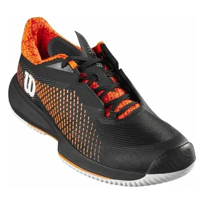 Wilson Kaos Swift 1.5 Mens Tennis Shoe Black/Phantom/Shocking Orange Pánské tenisové boty