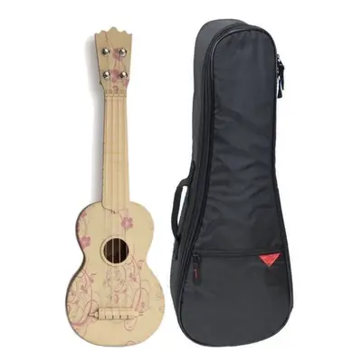 Pasadena WU-21F5-WH SET Natural Sopránové ukulele