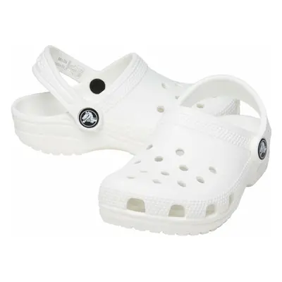 Crocs Kids' Classic Clog T Sandály White