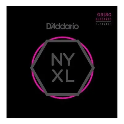 D'Addario NYXL0980 Struny pro elektrickou kytaru