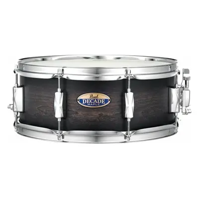 Pearl DMP1455S/C262 Decade Maple 14" Satin Black Burst Snare buben