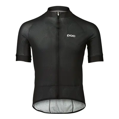 POC Essential Road Logo Dres Uranium Black/Hydrogen White