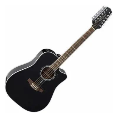 Takamine GD38CE Black 12-strunná elektroakustická kytara