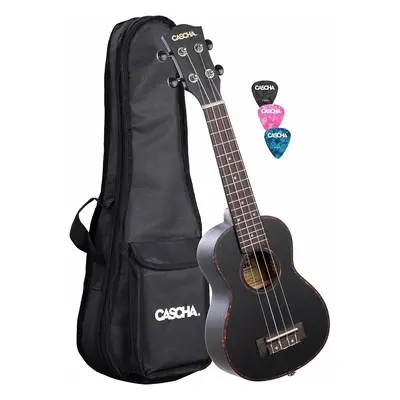 Cascha HH 2262L Black Sopránové ukulele