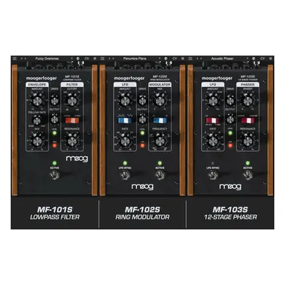 MOOG MoogerFooger Software - Complete Bundle (Digitální produkt)