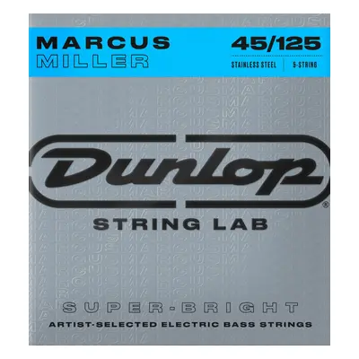 Dunlop DBMMS45125 Marcus Miller Super Bright MD-5 Struny pro 5-strunnou baskytaru