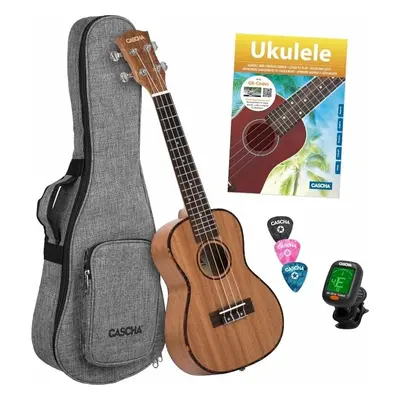 Cascha HH2152 Natural Koncertní ukulele