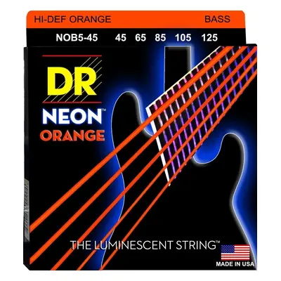 DR Strings NOB5-45 Struny pro 5-strunnou baskytaru