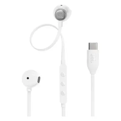 JBL TUNE USB-C White Sluchátka do uší