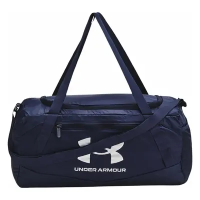 Under Armour UA Hustle 5.0 Packable Cestovní taška Midnight Navy/Metallic Silver L