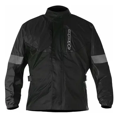 Alpinestars Hurricane Rain Jacket Black Moto bunda do deště