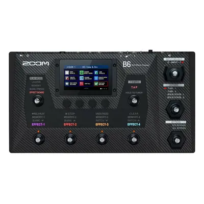 Zoom B6 Baskytarový multiefekt