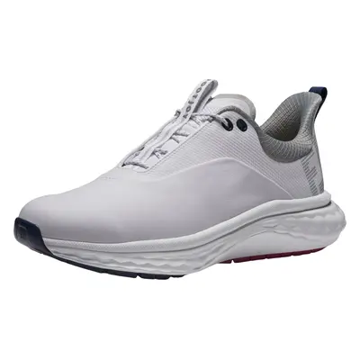 Footjoy Quantum White/Blue/Pink Pánské golfové boty