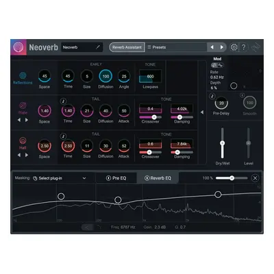 iZotope Neoverb: crossgrade from any iZotope product (Digitální produkt)