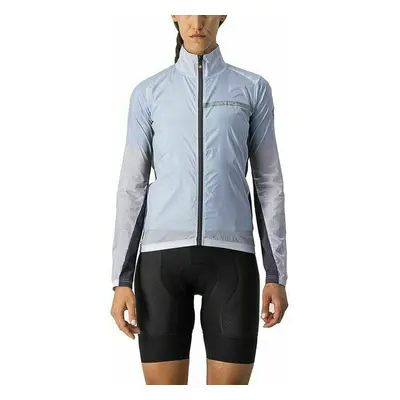 Castelli Squadra Stretch W Bunda Silver Gray/Dark Gray