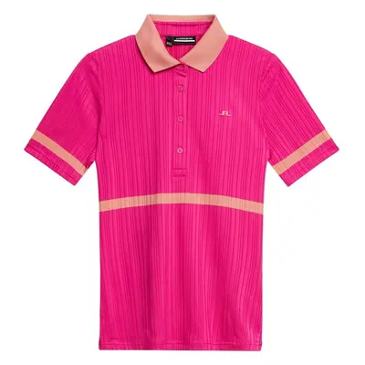 J.Lindeberg Moira Fuchsia Purple Polo košile